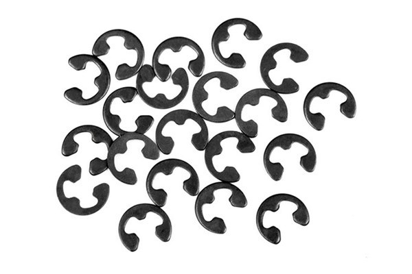 E-Clips E2Mm (20 stk.) i gruppen LEKER, BARN OG BABY / Radiostyrt / Reservedeler & Ekstra tilbehør / HPI / Skruer/Fester / Låseringer hos TP E-commerce Nordic AB (A04364)