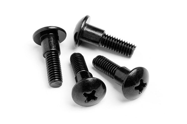 Trinnskrue M4X15Mm (4 stk.) i gruppen LEKER, BARN OG BABY / Radiostyrt / Reservedeler & Ekstra tilbehør / HPI / Skruer/Fester / Skruer hos TP E-commerce Nordic AB (A04383)