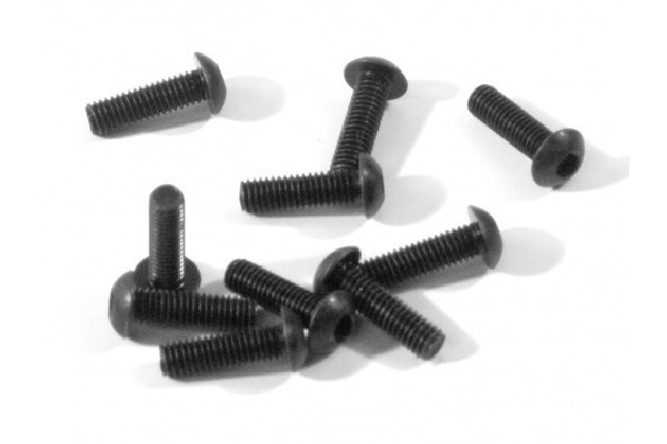 Button Head Screw M3X10Mm (Hex Socket/10 Pcs) i gruppen LEKER, BARN OG BABY / Radiostyrt / Reservedeler & Ekstra tilbehør / HPI / Skruer/Fester / Skruer hos TP E-commerce Nordic AB (A04397)