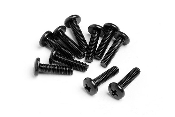 Binderhodeskrue M2.6X10Mm (10 stk.) i gruppen LEKER, BARN OG BABY / Radiostyrt / Reservedeler & Ekstra tilbehør / HPI / Skruer/Fester / Skruer hos TP E-commerce Nordic AB (A04411)