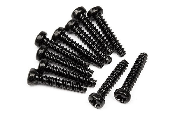 Tp. Knapphodeskrue M2X10Mm (10 stk.) i gruppen LEKER, BARN OG BABY / Radiostyrt / Reservedeler & Ekstra tilbehør / HPI / Skruer/Fester / Skruer hos TP E-commerce Nordic AB (A04413)