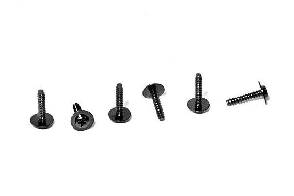 Tp Flanged Screw M2.6X12Mm (6Pcs) i gruppen LEKER, BARN OG BABY / Radiostyrt / Reservedeler & Ekstra tilbehør / HPI / Skruer/Fester / Skruer hos TP E-commerce Nordic AB (A04418)