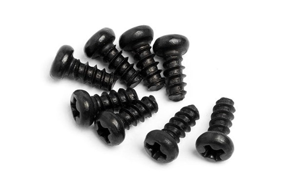 Tp. Binder Head Screw M2.2X4.8Mm (8 stk.) i gruppen LEKER, BARN OG BABY / Radiostyrt / Reservedeler & Ekstra tilbehør / HPI / Skruer/Fester / Skruer hos TP E-commerce Nordic AB (A04419)