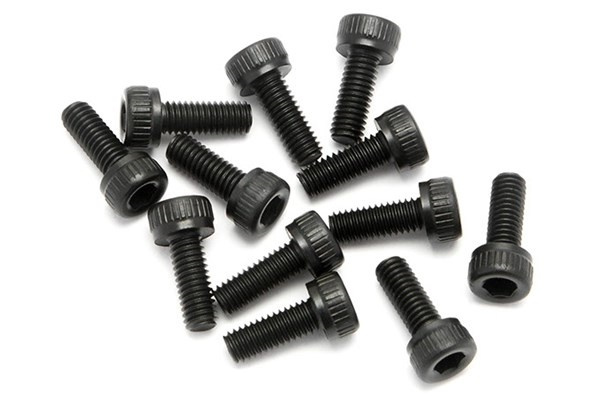 Skruer med hettehode M3 X 8Mm (12 stk.) i gruppen LEKER, BARN OG BABY / Radiostyrt / Reservedeler & Ekstra tilbehør / HPI / Skruer/Fester / Skruer hos TP E-commerce Nordic AB (A04436)