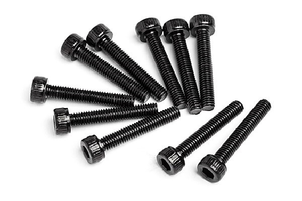 Skruer med hettehode M3X18Mm (10 stk.) i gruppen LEKER, BARN OG BABY / Radiostyrt / Reservedeler & Ekstra tilbehør / HPI / Skruer/Fester / Skruer hos TP E-commerce Nordic AB (A04440)
