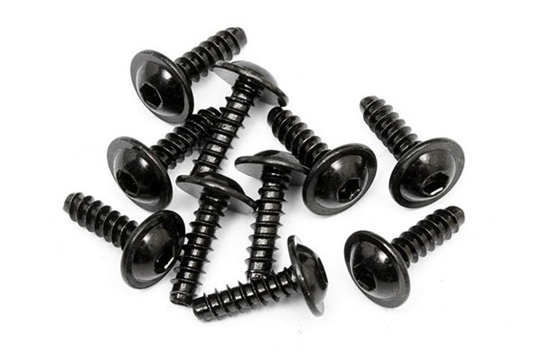 Tp. Flanged Screw M3X10Mm i gruppen LEKER, BARN OG BABY / Radiostyrt / Reservedeler & Ekstra tilbehør / HPI / Skruer/Fester / Skruer hos TP E-commerce Nordic AB (A04448)