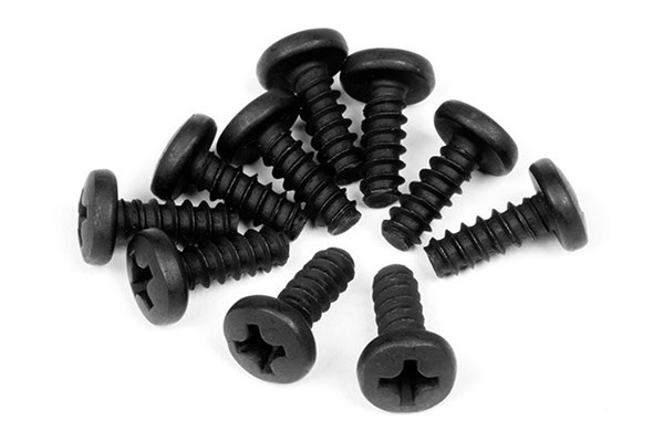 Tp. Binder Head Screw M3X8Mm (10 stk.) i gruppen LEKER, BARN OG BABY / Radiostyrt / Reservedeler & Ekstra tilbehør / HPI / Skruer/Fester / Skruer hos TP E-commerce Nordic AB (A04450)