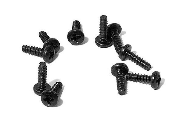 Tp. Binderhodeskrue M3 X 10Mm (10 stk.) i gruppen LEKER, BARN OG BABY / Radiostyrt / Reservedeler & Ekstra tilbehør / HPI / Skruer/Fester / Skruer hos TP E-commerce Nordic AB (A04451)