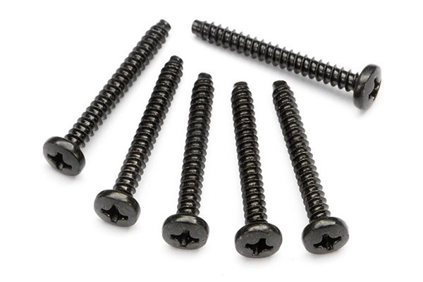 Tp Binder Head Screw M3X25Mm (6 stk) i gruppen LEKER, BARN OG BABY / Radiostyrt / Reservedeler & Ekstra tilbehør / HPI / Skruer/Fester / Skruer hos TP E-commerce Nordic AB (A04456)