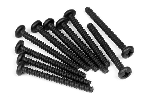 Tp. Binder Head Screw M3X30Mm (10Pcs) i gruppen LEKER, BARN OG BABY / Radiostyrt / Reservedeler & Ekstra tilbehør / HPI / Skruer/Fester / Skruer hos TP E-commerce Nordic AB (A04457)