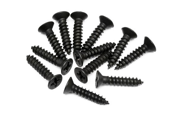 Tp. Flat Head Screw M3X15Mm i gruppen LEKER, BARN OG BABY / Radiostyrt / Reservedeler & Ekstra tilbehør / HPI / Skruer/Fester / Skruer hos TP E-commerce Nordic AB (A04461)