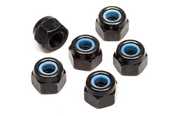 Lock Nut M3 (6 Pcs) i gruppen LEKER, BARN OG BABY / Radiostyrt / Reservedeler & Ekstra tilbehør / HPI / Skruer/Fester / Muttere hos TP E-commerce Nordic AB (A04483)