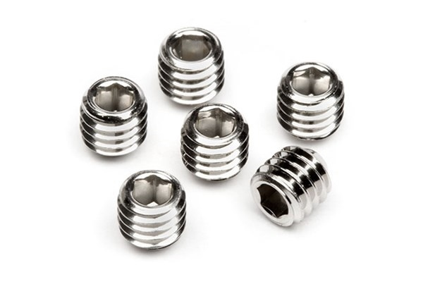 Settskrue M3 X 3Mm (6 stk) i gruppen LEKER, BARN OG BABY / Radiostyrt / Reservedeler & Ekstra tilbehør / HPI / Skruer/Fester / Skruer hos TP E-commerce Nordic AB (A04497)