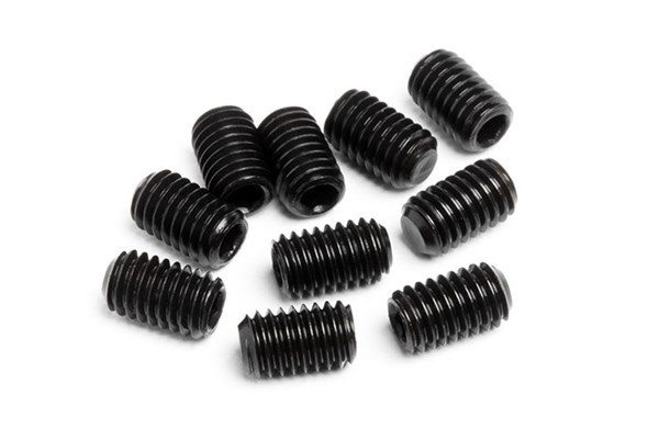 Settskrue M3X5Mm (10 stk.) i gruppen LEKER, BARN OG BABY / Radiostyrt / Reservedeler & Ekstra tilbehør / HPI / Skruer/Fester / Skruer hos TP E-commerce Nordic AB (A04499)