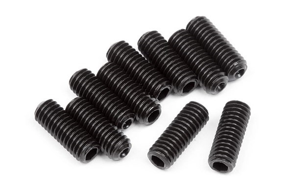 Settskrue M3X8Mm (10 stk.) i gruppen LEKER, BARN OG BABY / Radiostyrt / Reservedeler & Ekstra tilbehør / HPI / Skruer/Fester / Skruer hos TP E-commerce Nordic AB (A04500)