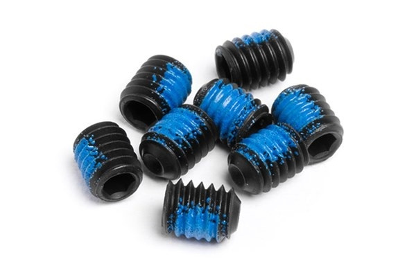 Settskrue M4X5Mm (8 stk.) i gruppen LEKER, BARN OG BABY / Radiostyrt / Reservedeler & Ekstra tilbehør / HPI / Skruer/Fester / Skruer hos TP E-commerce Nordic AB (A04506)