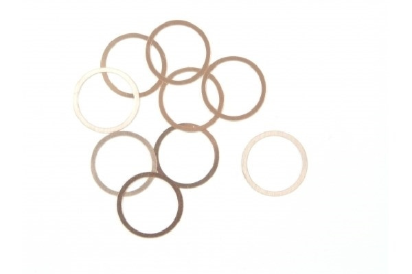 Skive 10X12X0,1Mm (kobber/10 stk.) i gruppen LEKER, BARN OG BABY / Radiostyrt / Reservedeler & Ekstra tilbehør / HPI / Skruer/Fester / Skiver hos TP E-commerce Nordic AB (A04527)
