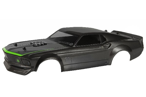 1969 FORD MUSTANG VGJR RTR-X PRINTET KAROSSERI (200MM) i gruppen LEKER, BARN OG BABY / Radiostyrt / Reservedeler & Ekstra tilbehør / HPI / Karosseri & Tilbehør / Malte karosserier hos TP E-commerce Nordic AB (A04538)