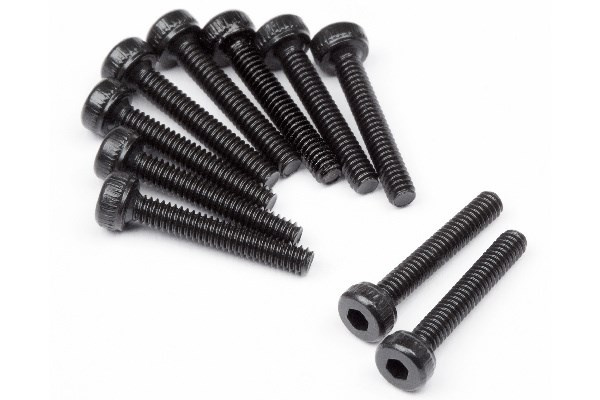 SKRUE MED SKRUEHODE M2X12MM (10STK) i gruppen LEKER, BARN OG BABY / Radiostyrt / Reservedeler & Ekstra tilbehør / HPI / Skruer/Fester / Skruer hos TP E-commerce Nordic AB (A04545)