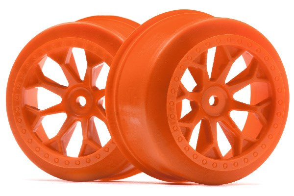 8-SHOT SC WHEEL (ORANGE/2PCS) i gruppen LEKER, BARN OG BABY / Radiostyrt / Reservedeler & Ekstra tilbehør / HPI / Felger / Offroad hos TP E-commerce Nordic AB (A04555)