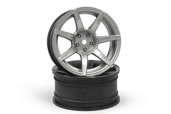 7TWENTY STYLE55 WHEEL GUNMETAL (6MM/2PCS) i gruppen LEKER, BARN OG BABY / Radiostyrt / Reservedeler & Ekstra tilbehør / HPI / Felger / Onroad hos TP E-commerce Nordic AB (A04558)