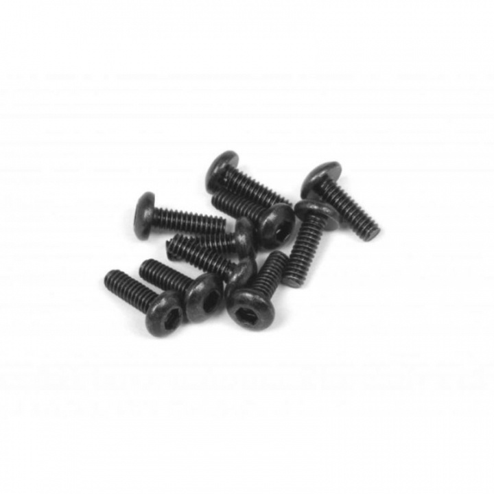 Button Head Screw M2x6mm (Hex Socket/10pcs) i gruppen LEKER, BARN OG BABY / Radiostyrt / Reservedeler & Ekstra tilbehør / HPI / Skruer/Fester / Skruer hos TP E-commerce Nordic AB (A04568)