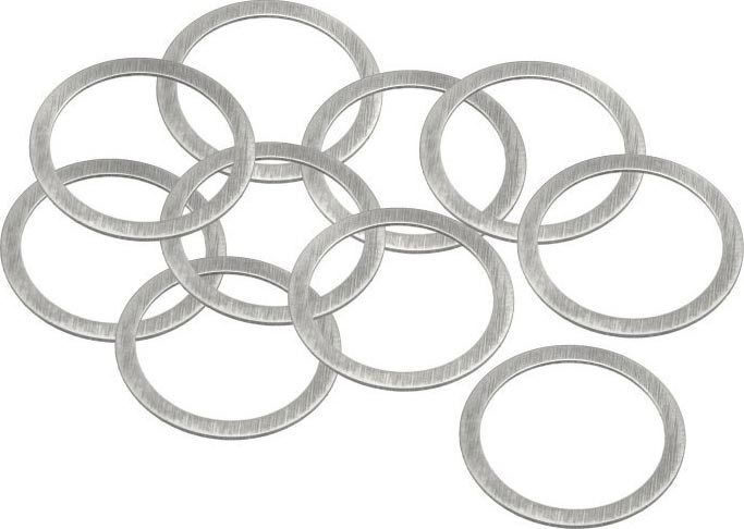 Skive 12x15x0,3 mm (10 stk.) i gruppen LEKER, BARN OG BABY / Radiostyrt / Reservedeler & Ekstra tilbehør / HPI / Skruer/Fester / Skiver hos TP E-commerce Nordic AB (A04581)
