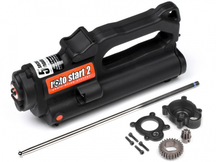 HPI Rotostart 2-system (F-serien / 14 mm enveis) i gruppen LEKER, BARN OG BABY / Radiostyrt / Reservedeler & Ekstra tilbehør / HPI / Motorer / Tilbehør hos TP E-commerce Nordic AB (A04586)