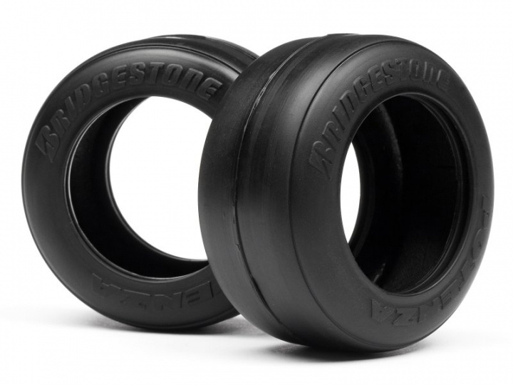 Bridgestone High Grip FT01 Slick-dekk M (foran) i gruppen LEKER, BARN OG BABY / Radiostyrt / Reservedeler & Ekstra tilbehør / HPI / Dekk / Onroad hos TP E-commerce Nordic AB (A04592)