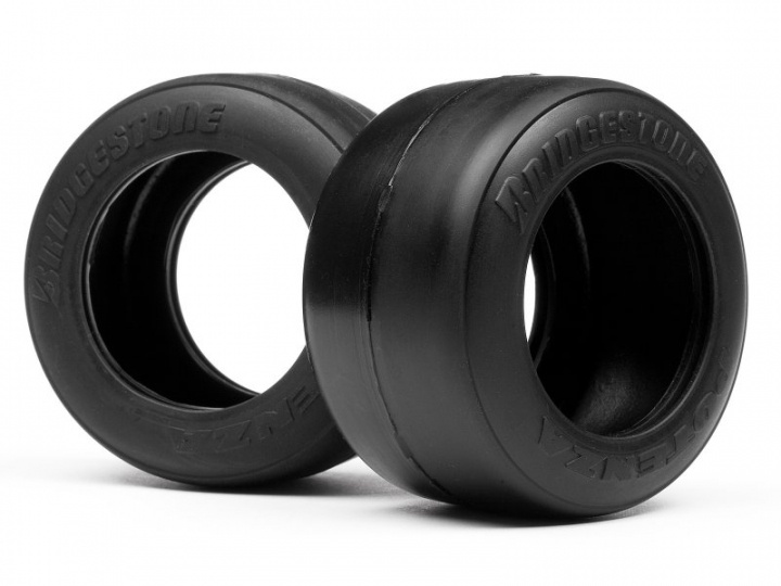 Bridgestone High Grip FT01 Slick-dekk M (bak) i gruppen LEKER, BARN OG BABY / Radiostyrt / Reservedeler & Ekstra tilbehør / HPI / Dekk / Onroad hos TP E-commerce Nordic AB (A04594)