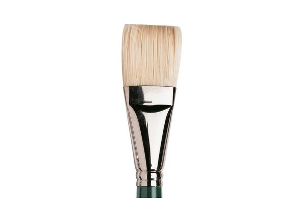 Winton Pig Brush Short Flat No 16 i gruppen SPORT, FRITID & HOBBY / Hobby / Male & Tegne / Børster hos TP E-commerce Nordic AB (A04625)