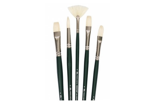Woc Grisebørstebørste, langt skaft, 5-pk i gruppen SPORT, FRITID & HOBBY / Hobby / Male & Tegne / Børster hos TP E-commerce Nordic AB (A04633)