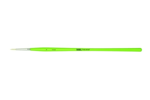 Free Style Round No 2 Syntetisk børste i gruppen SPORT, FRITID & HOBBY / Hobby / Male & Tegne / Børster hos TP E-commerce Nordic AB (A04750)