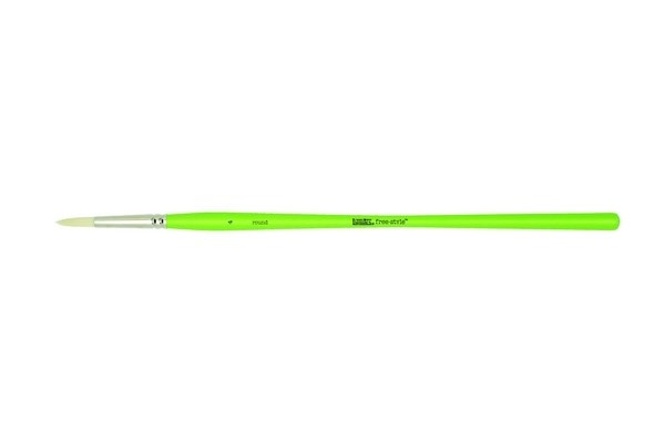 Free Style Round No 4 Syntetisk børste i gruppen SPORT, FRITID & HOBBY / Hobby / Male & Tegne / Børster hos TP E-commerce Nordic AB (A04751)