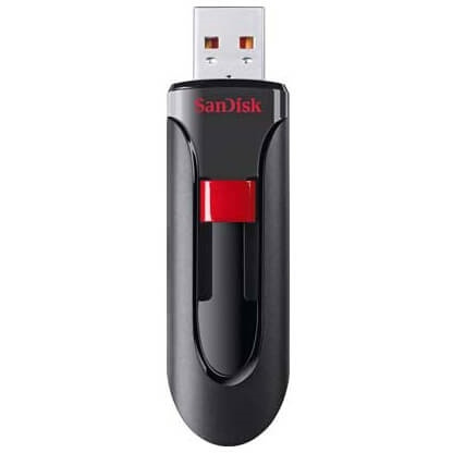 SanDisk USB-minne Glide 32 GB i gruppen Elektronikk / Lagringsmedia / USB-Pinner / USB 2.0 hos TP E-commerce Nordic AB (A04980)