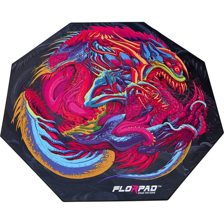 FLORPAD Hyper Beast 100x100 i gruppen Datautstyr / GAMING / Gaming-tilbehør hos TP E-commerce Nordic AB (A05027)