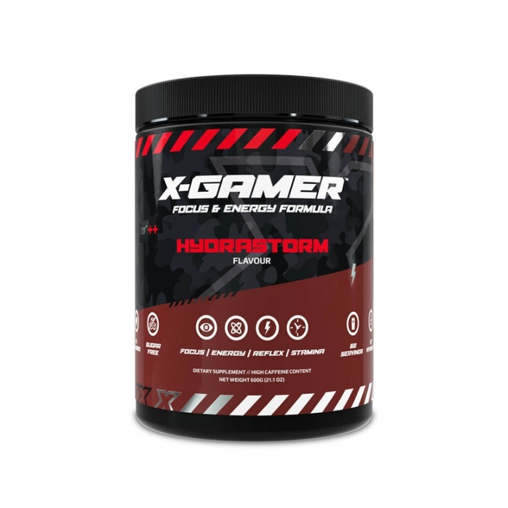 X-GAMER X-Tubz Hydrastorm 60porsjoner - 600g i gruppen Datautstyr / GAMING / Energidrikke for gamere hos TP E-commerce Nordic AB (A05029)