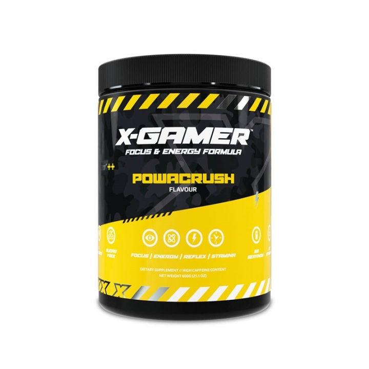 X-GAMER X-Tubz Powacrush 60porsjoner - 600g i gruppen Datautstyr / GAMING / Energidrikke for gamere hos TP E-commerce Nordic AB (A05033)