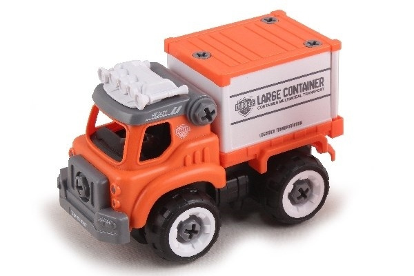 Contruck radiostyrt containerlastebil med lyd (gjør det selv/bygg selv) i gruppen LEKER, BARN OG BABY / Radiostyrt / Radiostyrte biler hos TP E-commerce Nordic AB (A05050)