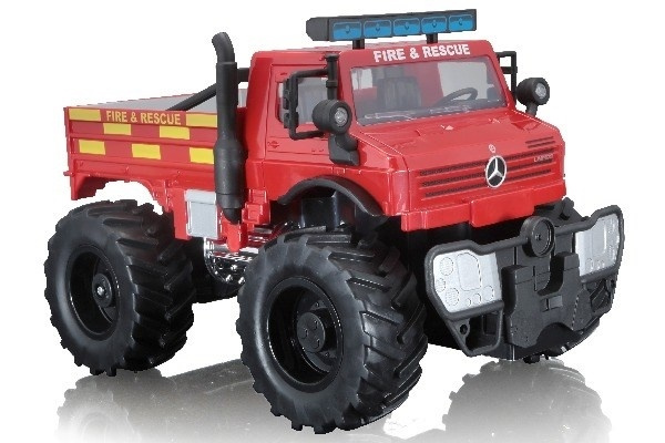 M-B U5000 Unimog (Fire Rescue) R/C 1:16 27Mhz i gruppen LEKER, BARN OG BABY / Radiostyrt / Radiostyrte biler hos TP E-commerce Nordic AB (A05091)