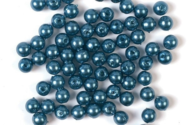 Plastperler 3 mm 500 g, blå i gruppen SPORT, FRITID & HOBBY / Hobby / Perler / Plastperler hos TP E-commerce Nordic AB (A05173)