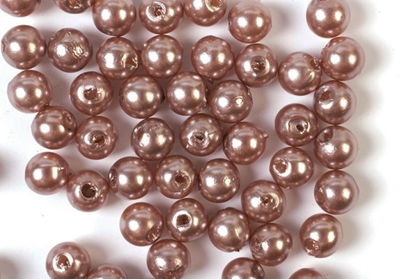 Plastperler 3 mm, 500 g, brun i gruppen SPORT, FRITID & HOBBY / Hobby / Perler / Plastperler hos TP E-commerce Nordic AB (A05180)
