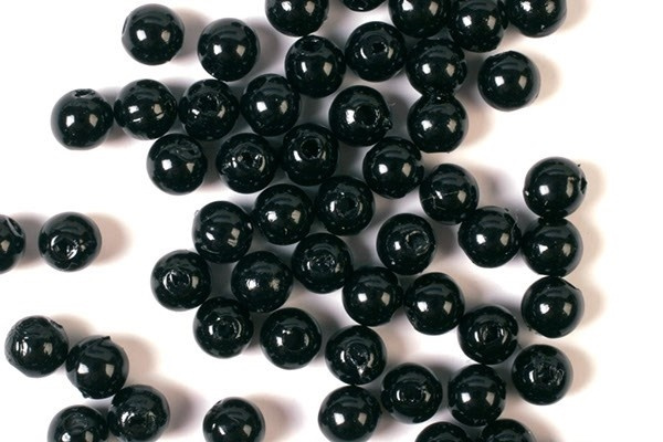 Plastperler 3 mm, 500 g, svart i gruppen SPORT, FRITID & HOBBY / Hobby / Perler / Plastperler hos TP E-commerce Nordic AB (A05184)