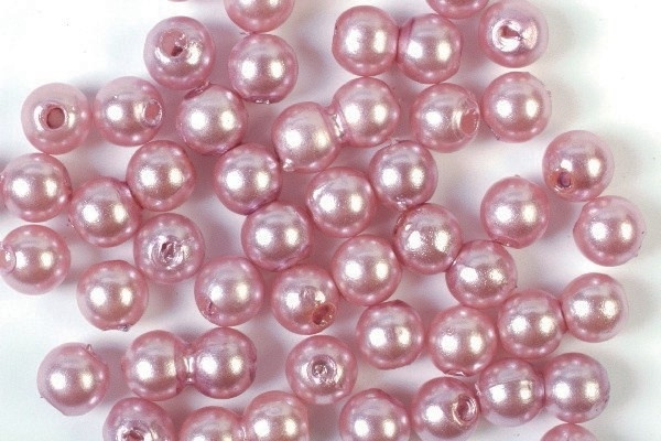 Plastperler 4 mm 500 g, Lavendel i gruppen SPORT, FRITID & HOBBY / Hobby / Perler / Plastperler hos TP E-commerce Nordic AB (A05200)