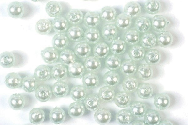 Plastpärlor 5mm 500g, Ljusgrön i gruppen SPORT, FRITID & HOBBY / Hobby / Perler / Plastperler hos TP E-commerce Nordic AB (A05209)