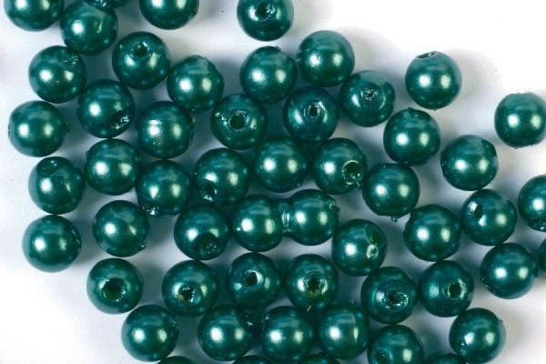 Plastperler 8 mm 500 g, grønn i gruppen SPORT, FRITID & HOBBY / Hobby / Perler / Plastperler hos TP E-commerce Nordic AB (A05223)