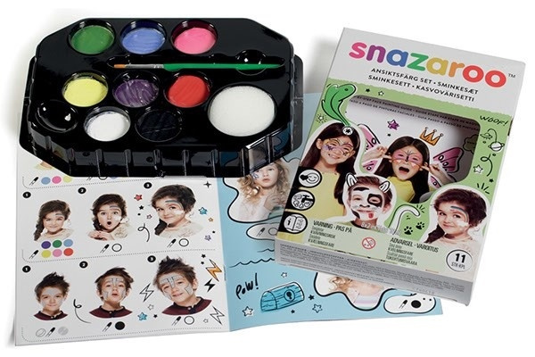 Snazaroo Ansiktsmalingssett med regnbue i gruppen LEKER, BARN OG BABY / Leker / Masker og kostymer hos TP E-commerce Nordic AB (A05309)