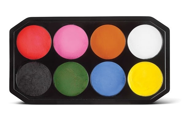 Snazaroo Ansiktsfärg palett 8x18ml i gruppen LEKER, BARN OG BABY / Leker / Masker og kostymer hos TP E-commerce Nordic AB (A05310)