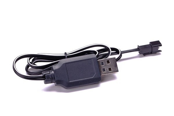 USB-laddare till TechToys Off-Road Rc-bilar med 7,5V 250mAh-batteri i gruppen LEKER, BARN OG BABY / Radiostyrt / Annet radiostyrt hos TP E-commerce Nordic AB (A05393)