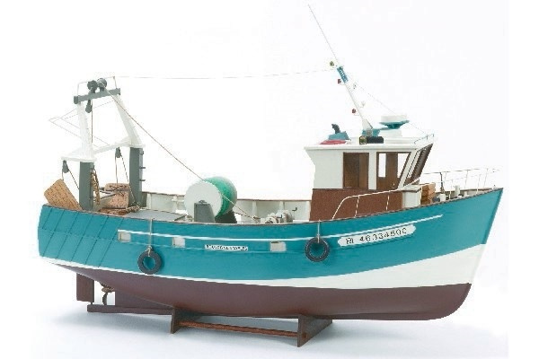 1:20 Boulogne Etaples - Skrog i tre i gruppen SPORT, FRITID & HOBBY / Hobby / Tre modeller / Skip hos TP E-commerce Nordic AB (A05410)